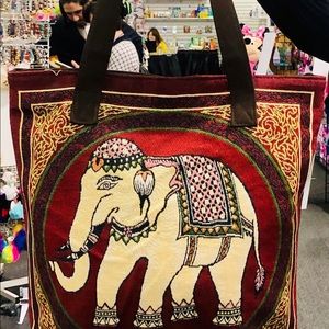 Handmade Crossbody Elephant Shoulder Bag
